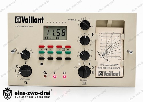 Vaillant vrc calormatic - calormatic, ubw