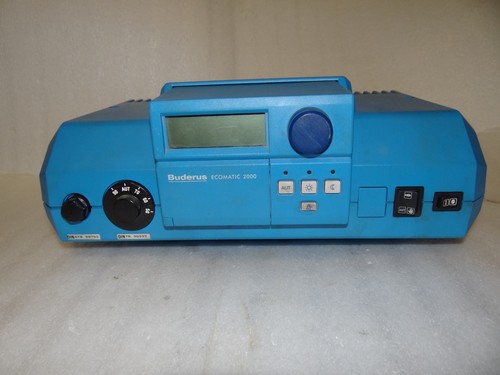 Buderus ecomatic 2000 regelung - buderus,