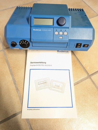 Buderus ecomatic 2000 regelung - buderus,